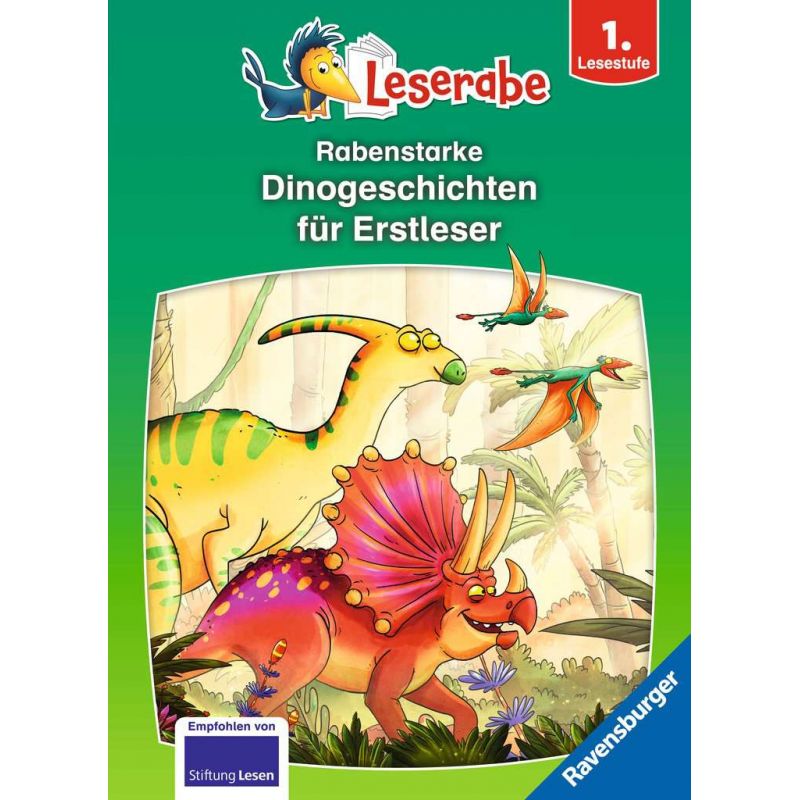 Rabenstarke Dinogeschichten für Erstleser - Leserabe ab 1. Klasse - Erstlesebuch für Kinder ab 6 Jah Rabenstarke Dinogeschichten für Erstleser - Leserabe ab 1. Klasse - Erstlesebuch für Kinder ab 6 Jah