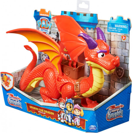 Paw Patrol Knights Sparks der Drache and Claw