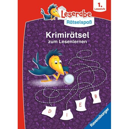 Ravensburger Leserabe Rätselspaß - Krimirätsel zum Lesenlernen ab 6 Jahren - 1. Lesestufe