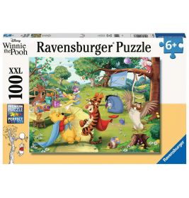 Kinderpuzzle 12997 - Die Rettung - 100 Teile XXL Winnie Puuh Puzzle für Kinder ab 6 Jah