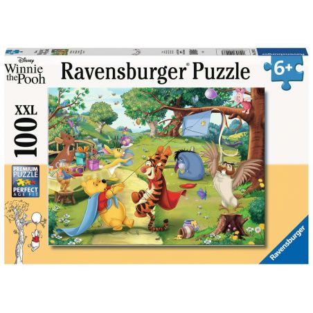 Kinderpuzzle 12997 - Die Rettung - 100 Teile XXL Winnie Puuh Puzzle für Kinder ab 6 Jah