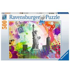Puzzle 17379 Postkarte aus New York - 500 Teile Puzzle für Erwachsene und Kinder ab 12