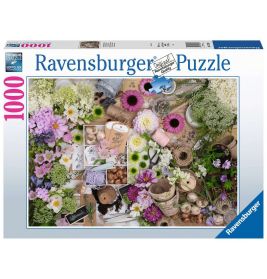 Puzzle 17389 Prachtvolle Blumenliebe - 1000 Teile Puzzle für Erwachsene und Kinder ab 1