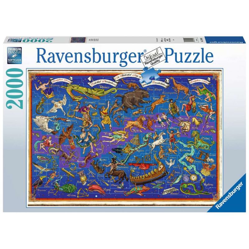 Puzzle 17440 Sternbilder - 2000 Teile Puzzle für Erwachsene und Kinder ab 14 Jahren