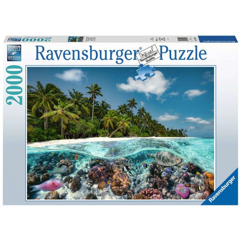 Puzzle 17441 Ein Tauchgang auf den Malediven - 2000 Teile Puzzle für Erwachsene und Kin Puzzle 17441 Ein Tauchgang auf den Malediven - 2000 Teile Puzzle für Erwachsene und Kin