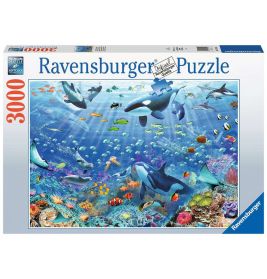 Puzzle 17444 Bunter Unterwasserspaß - 3000 Teile Puzzle für Erwachsene und Kinder ab 14