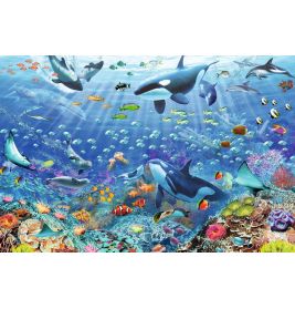 Puzzle 17444 Bunter Unterwasserspaß - 3000 Teile Puzzle für Erwachsene und Kinder ab 14