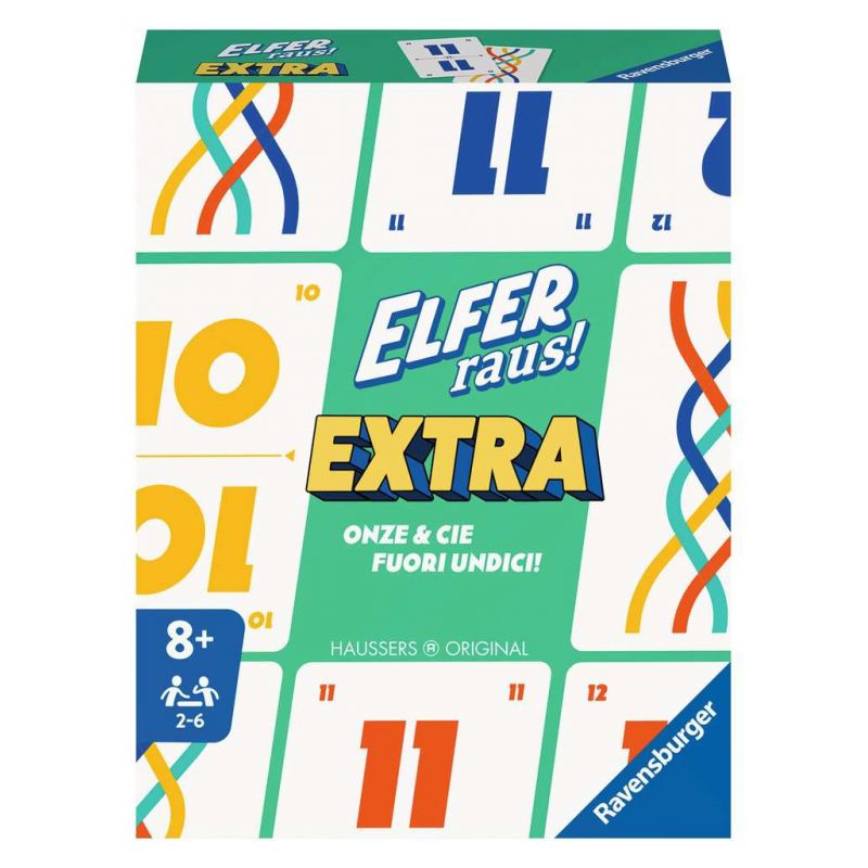 20946 - Elfer raus! Extra, Kartenspiel für 2-6 Spieler, Klassiker ab 8 Jahren, Extra Ed 20946 - Elfer raus! Extra, Kartenspiel für 2-6 Spieler, Klassiker ab 8 Jahren, Extra Ed