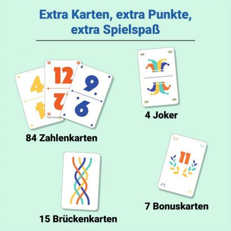 20946 - Elfer raus! Extra, Kartenspiel für 2-6 Spieler, Klassiker ab 8 Jahren, Extra Ed 20946 - Elfer raus! Extra, Kartenspiel für 2-6 Spieler, Klassiker ab 8 Jahren, Extra Ed