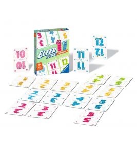 20947 Elfer Raus! Junior - Kartenspiel 2 - 6 Spieler, Spiel ab 5 Jahren für Kinder un