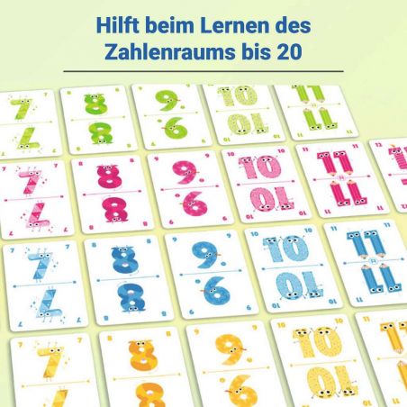 20947 Elfer Raus! Junior - Kartenspiel 2 - 6 Spieler, Spiel ab 5 Jahren für Kinder un 20947 Elfer Raus! Junior - Kartenspiel 2 - 6 Spieler, Spiel ab 5 Jahren für Kinder un