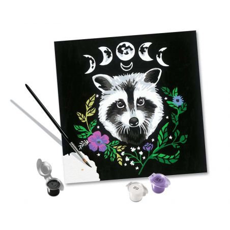 Malen nach Zahlen 23509 – Pixie Cold: Racoon – ab 12 Jahren