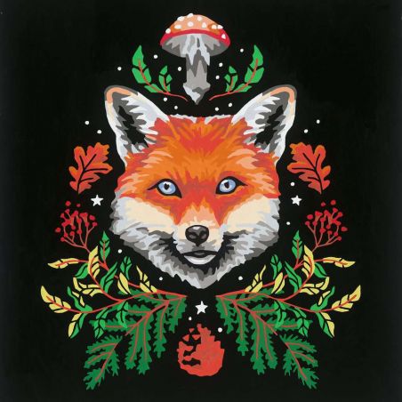 Malen nach Zahlen Pixie Cold: Fox – ab 12 Jahren