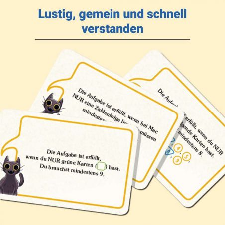 Dumm Gelaufen! Kartenspiel für 2-6 Personen, Mit Mac und schwarzer Katze Murphy Dumm Gelaufen! Kartenspiel für 2-6 Personen, Mit Mac und schwarzer Katze Murphy