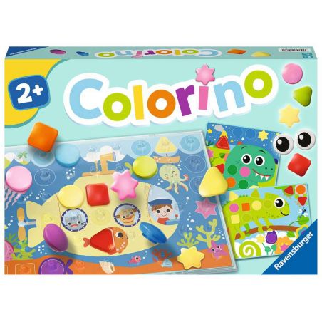 Mein Formen-Colorino, Kinderspiel zum Farbenlernen, Formenlernen, Steckspiel, Spi