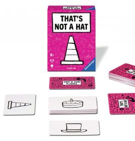 That's not a hat Kartenspiel für 3-8 Personen, Partyspiel, lustige Unterhaltung