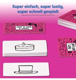 That's not a hat Kartenspiel für 3-8 Personen, Partyspiel, lustige Unterhaltung