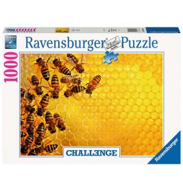 Challenge Puzzle Bienen - 1000 Teile Puzzle für Erwachsene und Kinder ab 14 Jahre