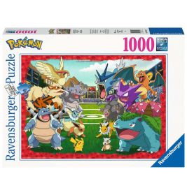 Puzzle 17453 - Pokémon Kräftemessen - 1000 Teile Pokémon Puzzle für Erwachsene und Kind