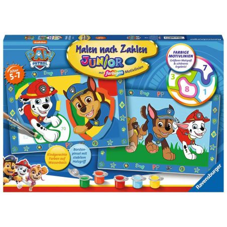 Malen nach Zahlen 20286 - Paw Patrol - Kinder 5-7 Jahre Malen nach Zahlen 20286 - Paw Patrol - Kinder 5-7 Jahre
