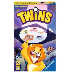 Twins - Karten-Reaktionsspiel, Spiel für Kinder und Familien ab 6 Jahren - G