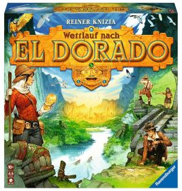 Wettlauf nach El Dorado '23, Strategiespiel, Spiel für Erwachsene und Kinder ab