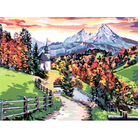Malen nach Zahlen Beautiful Bavaria ab 14 Jahren Malen nach Zahlen Beautiful Bavaria ab 14 Jahren