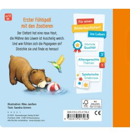 Mein erstes Fühlbuch: Meine Zootiere