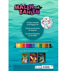 Ravensburger Malen nach Zahlen Animal Dreams - 64 Seiten - 24 Farben - Malbuch mit nummerierten Ausm