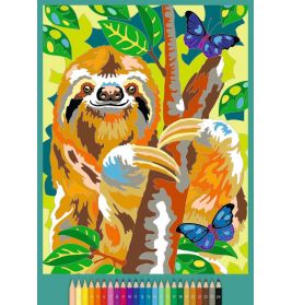 Ravensburger Malen nach Zahlen Animal Dreams - 64 Seiten - 24 Farben - Malbuch mit nummerierten Ausm