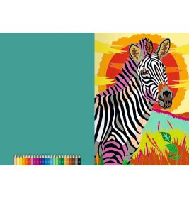 Ravensburger Malen nach Zahlen Animal Dreams - 64 Seiten - 24 Farben - Malbuch mit nummerierten Ausm