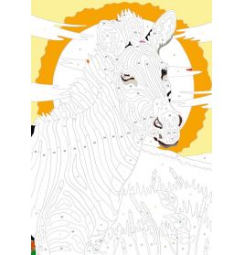 Ravensburger Malen nach Zahlen Animal Dreams - 64 Seiten - 24 Farben - Malbuch mit nummerierten Ausm