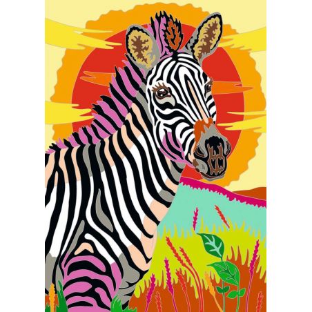 Ravensburger Malen nach Zahlen Animal Dreams - 64 Seiten - 24 Farben - Malbuch mit nummerierten Ausm