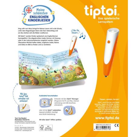 tiptoi® Meine schönsten englischen Kinderlieder