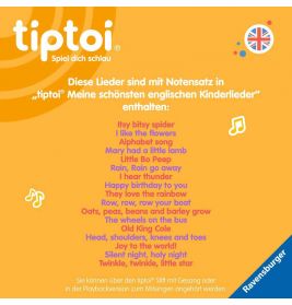 tiptoi® Meine schönsten englischen Kinderlieder