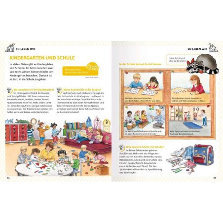 Das große Ravensburger Vorschulwissen beantwortet Kinderfragen zu unterschiedlichsten Themen kompete