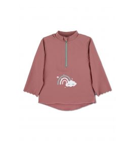 Sterntaler Langarm-Schwimmshirt Regenb. Rosa