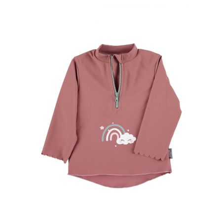 Sterntaler Langarm-Schwimmshirt Regenb. Rosa