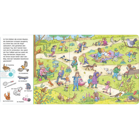 Hör mal (Soundbuch): Wimmelbuch: Wald und Wiese