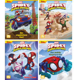 Nelson Mini-Bücher: Marvel: Spidey und seine Super-Freunde: 1-4 sortiert (1 Stück)