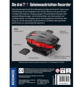 Die drei ??? Geheimnachrichten-Recorder