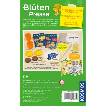 Blüten-Presse Mitbring Experimentieren