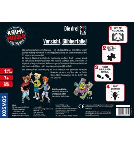 Krimi-Puzzle: Die drei ??? Kids - Vorsicht, Glibberfalle!