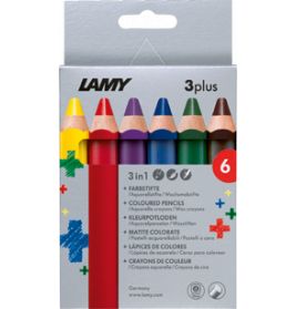 3plus Farbstifte 6er