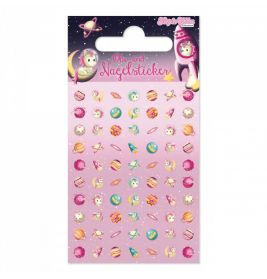 TapirElla Ohr- und Nagel Sticker Space Einhorn