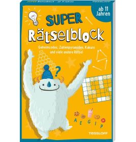 Tessloff Super Rätselblock ab 11 Jahren. Geheimcodes, Zahlenpyramiden, Kakuro und viele a