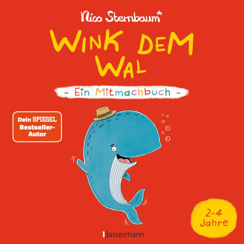 Wink dem Wal - Ein Mitmachbuch zum Schütteln