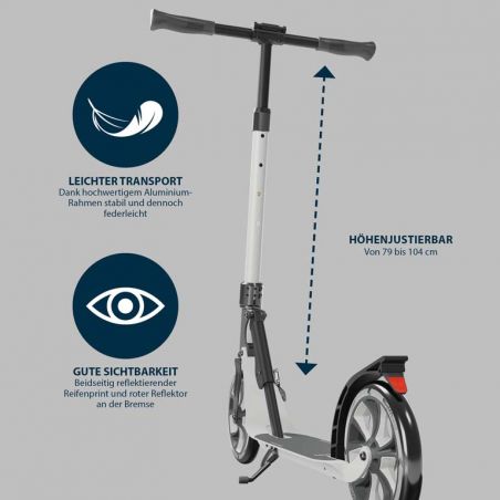 HUDORA BigWheel 205® ADV, ash