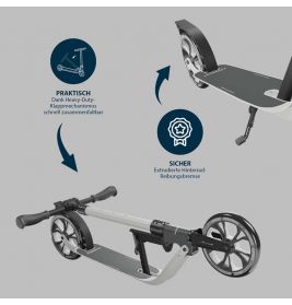 HUDORA BigWheel 205® ADV, ash