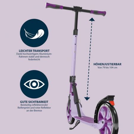HUDORA BigWheel 205® ADV, lavender